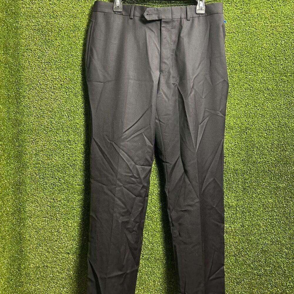 Tommy-hilfiger Men's Black and Grey Trousers